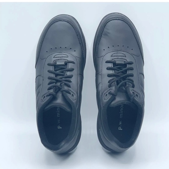 PW Minor Women's Orthopedic Black Leather Size 5 - Picture 5 of 7